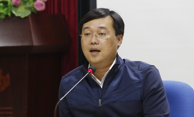 Công bố 10 gương mặt trẻ Việt Nam tiêu biểu năm 2016 Anh Lê Quốc Phong - Bí thư thứ nhất T.Ư Đoàn, Chủ tịch Hội đồng Điều hành Quỹ Hỗ trợ tài năng trẻ Việt Nam, Chủ tịch Hội đồng bình chọn, chủ trì buổi họp.