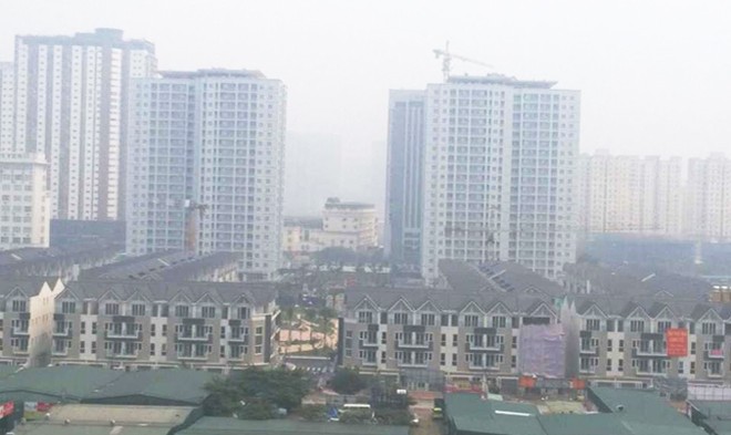 Địa ốc Hà Nội sôi động những tháng đầu năm Thị trường bất động sản Hà Nội sôi động những tháng đầu năm 2017. Ảnh: Phan Thiên.