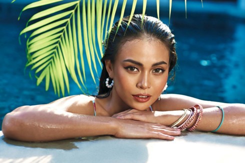 Quán quân Next Top Mâu Thủy xác nhận thi Hoa hậu Hoàn vũ 2017 Quán quân Vietnam’s Next Top Model 2013 Mâu Thủy.