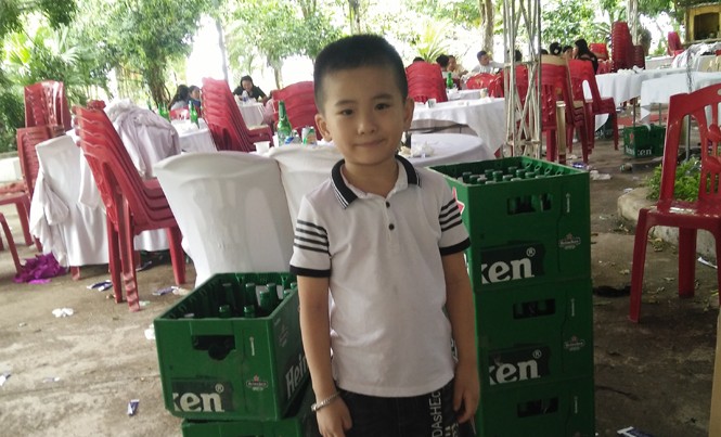 Người dân hoang mang trước 'nghi án' bắt cóc trẻ em ở Quảng Bình Cháu Nghĩa trước khi mất tích.