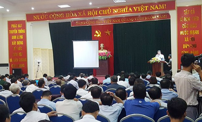Công bố dự thảo kết luận thanh tra quản lý, sử dụng đất ở Đồng Tâm Thanh tra TP Hà Nội công bố dự thảo kết luận thanh tra.