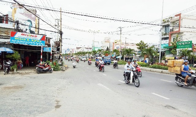 Bản tin 14H: Tài xế taxi tông chết người rồi bỏ chạy Đoạn đường xảy ra vụ tai nạn.