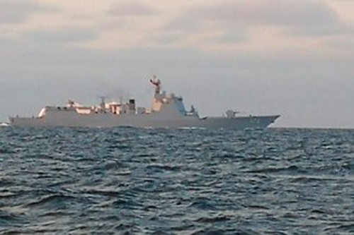 Bản tin 14H: Trung Quốc, Nga tập trận bắn đạn thật trên Biển Baltic Tàu khu trục Trung Quốc trên đường tới biển Baltic. Ảnh: Getty Images.