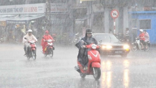 Trung Bộ tiếp tục mưa to, vịnh Thái Lan xuất hiện vùng áp thấp Trung Bộ tiếp tục mưa to. Ảnh minh họa: Internet.