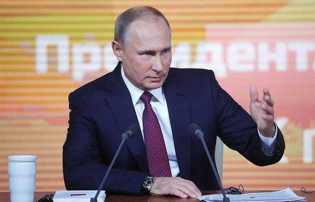 Bản tin 20H: Tổng thống Putin cảnh báo tấn công quân sự Triều Tiên sẽ là 'thảm họa' Tổng thống Nga Vladimir Putin. Ảnh: Tass.