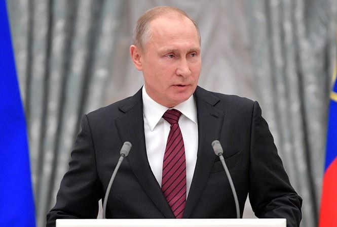 Bản tin 8H: Ông Putin chỉ trích chiến lược an ninh mới của Mỹ 'hung hăng' Tổng thống Nga Vladimir Putin. Ảnh: Điện Kremlin.