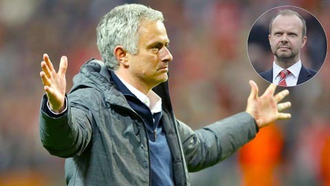 Mourinho tiếp tục bất mãn với sếp lớn M.U Mourinho tiếp tục bất mãn với sếp lớn M.U