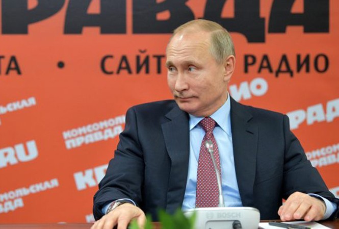 Khen ông Kim Jong-un, Tổng thống Putin bí mật gửi thông điệp tới Mỹ Tổng thống Putin. Ảnh: Kremlin.ru.