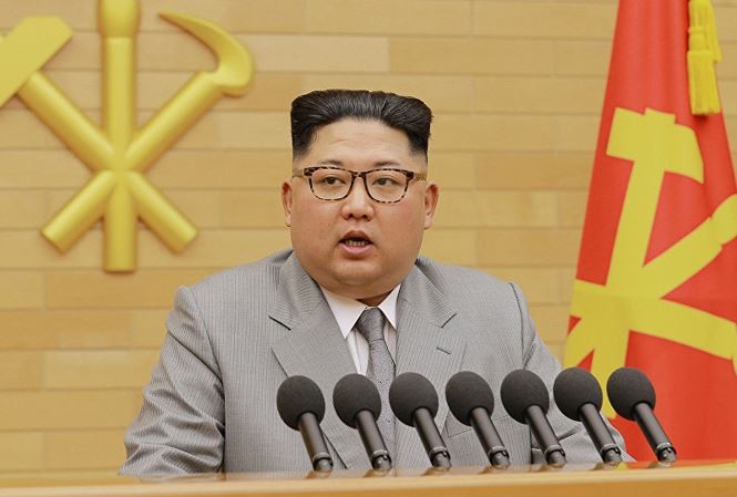 Hé lộ nguyên nhân Triều Tiên muốn đàm phán liên Triều Chủ tịch Triều Tiên Kim Jong-un. Ảnh: KCNA.