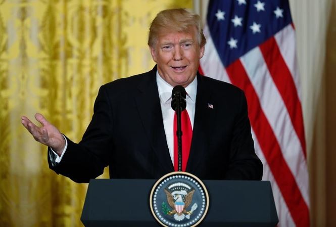 Phong cách của Tổng thống Mỹ Trump sau một năm cầm quyền Tổng thống Mỹ Donald Trump. Ảnh: Reuters.