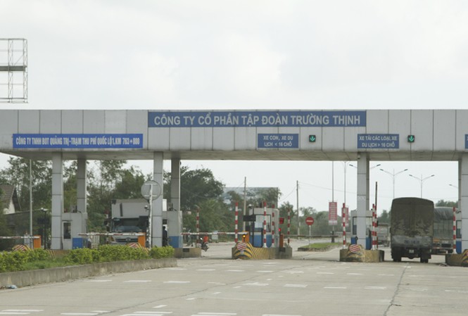 Từ 0h hôm nay 25/1: Giảm giá vé qua trạm BOT Quảng Trị Trạm BOT Quảng Trị đặt tại Km 763+800 Quốc lộ 1A. Ảnh: H.T.