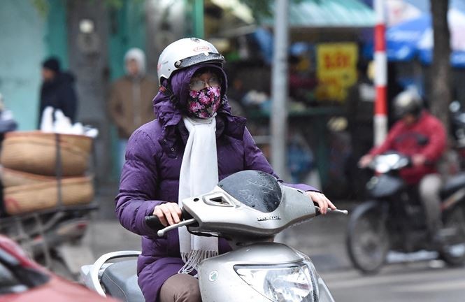 Miền Bắc đón đợt lạnh khủng khiếp, Hà Nội thấp nhất 8 độ Không khí lạnh tăng cường xuống phía Bắc. Ảnh: Hoàng Mạnh Thắng.