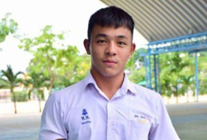 Bản tin 14H: Nam sinh cấp 3 được chuyển nhầm 800 tỷ đồng Nam sinh Wuttichai Meemak. Nguồn: CATERS.