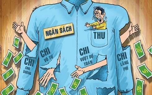 Ngân sách nhà nước: Thu được 3 đồng thì tiêu mất 2 đồng Ngân sách nhà nước: Thu được 3 đồng thì tiêu mất 2 đồng. Ảnh minh họa: KT.