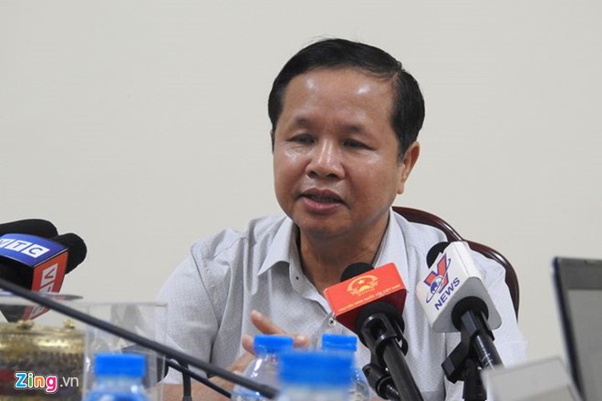 Hòa Bình yêu cầu tất cả người tham gia hội đồng thi THPT kiểm điểm Ông Bùi Trọng Đắc - Giám đốc Sở GD&ĐT Hòa Bình - cho biết yêu cầu cá nhân liên quan tự kiểm điểm là công tác bình thường. Ảnh: Quyên Quyên.