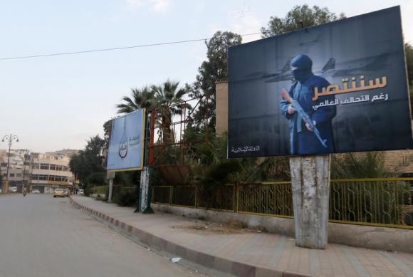 IS đóng cửa trường học ở miền đông Syria Một khu vực IS kiểm soát ở miền đông Syria.