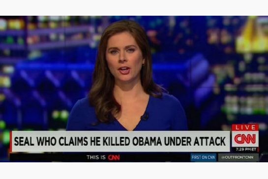 CNN đưa tin biệt kích SEAL tiêu diệt... Obama Dòng chữ chạy nhầm trên bản tin của CNN.