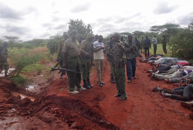 Báo thù cho 28 nhân mạng, Kenya tiêu diệt 100 phiến quân Phiến quân Al-Shabaad thảm sát 28 người ở Kenya