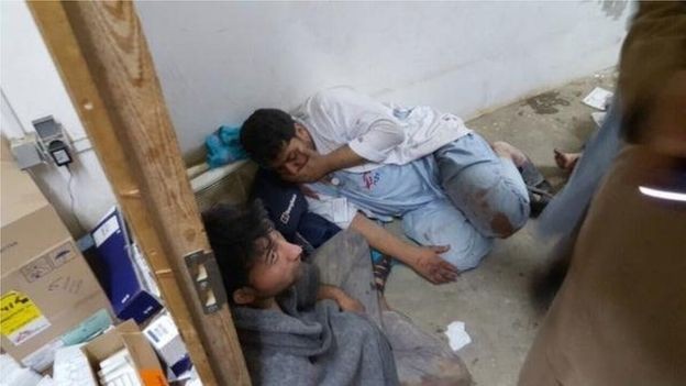 Mỹ không kích bệnh viện Afghanistan, ít nhất 3 bác sĩ thiệt mạng Các bác sĩ của MSF bị thương trong vụ không kích