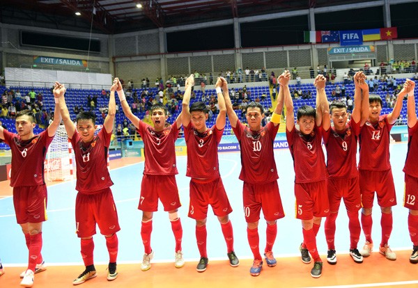 Lập kỳ tích, Futsal Việt Nam được FIFA khen ngợi Tuyển Futsal Việt Nam
