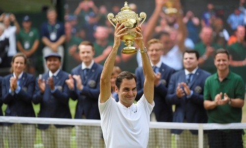 Lập kỷ lục vô địch Wimbledon, Federer nói gì ? Federer lập kỷ lục lần thứ 8 vô địch Wimbledon