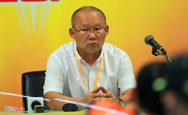 U23 Việt Nam thắng '4 sao', ông Park Hang Seo bình thản như không HLV Park Hang Seo cho rằng chiến thắng của U23 Việt Nam trước U23 Myanmar không quan trọng do chỉ là giải đấu giao hữu.