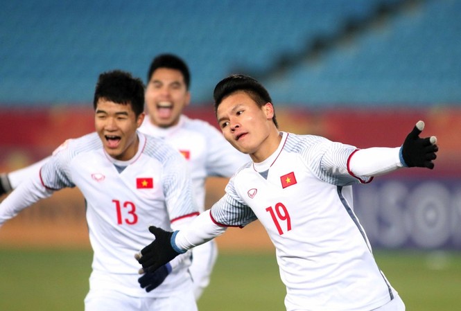 U23 Việt Nam lập kỷ lục về tiền thưởng với gần 20 tỷ đồng Quang Hải và cá đồng đội xứng đáng được tưởng thưởng với chiến tích giành vé vào chung kết U23 châu Á 2018.