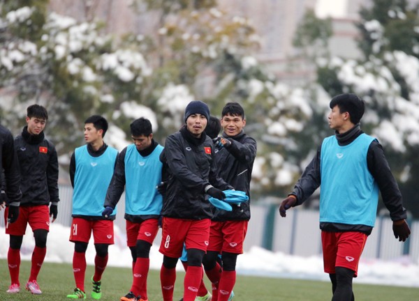 U23 Việt Nam vẫn chuẩn bị cho trận đấu với Uzbekistan U23 Việt Nam vẫn chuẩn bị cho trận đấu với Uzbekistan