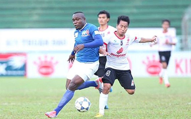 Vòng 3 V.League: Gạch-Gỗ bất phân thắng bại Đồng Tâm.Long An và HAGL chia điểm ở trận đấu "tất niên".