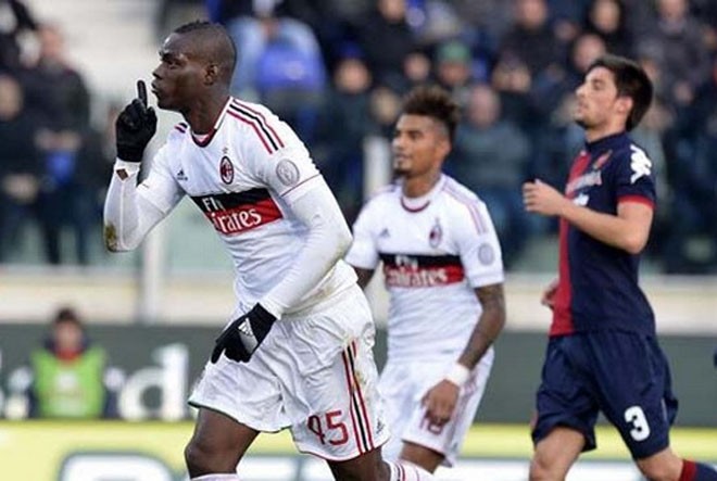 Balotelli: “Ngựa chứng” khó thuần Balotelli bị phạt nặng vì hành vi khiếm nhã với CĐV Cagliari.
