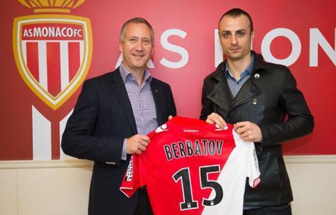 'Sát thủ Hoa hồng' Berbatov bất ngờ gia nhập Monaco Berbatov bất ngờ gia nhập AS Monaco