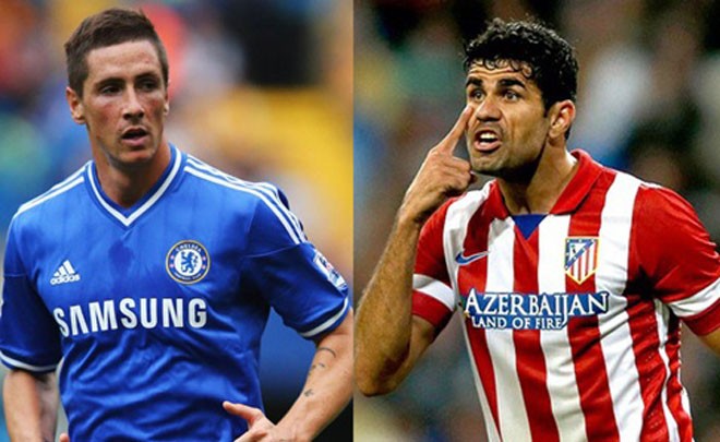 Chelsea gạ gẫm đổi Torres lấy Diego Costa Chelsea sẵn sàng “hi sinh” Torres để có Diego Costa.