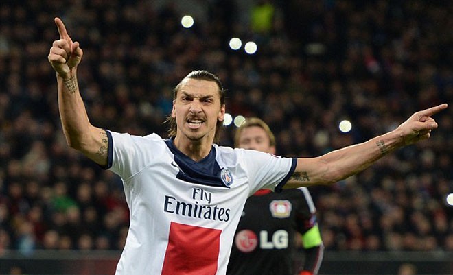 'Nổ súng' tưng bừng, Ibrahimovic qua mặt Ronaldo Ibrahimovic đã vươn lên dẫn đầu danh sách “Vua phá lưới” Champions League