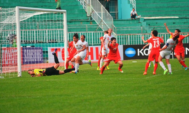 Thắng Jordan, tuyển nữ Việt Nam thắp sáng hy vọng World Cup Tuyển nữ Việt Nam khởi đầu giải châu Á bằng một chiến thắng thuyết phục. Ảnh: Zing.