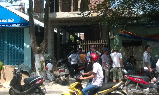 Một công nhân chết thảm vì bị điện giật Hiện trường vụ tai nạn lao động khiến anh C. tử vong.