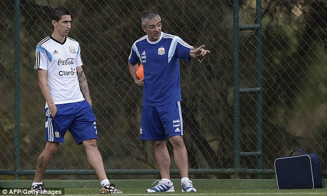 Argentina mong ngóng Di Maria từng ngày Argentina mong ngóng Di Maria từng ngày