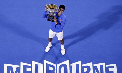 Djokovic lần thứ năm lên ngôi ở Australian Open Djokovic và ngôi vô địch.