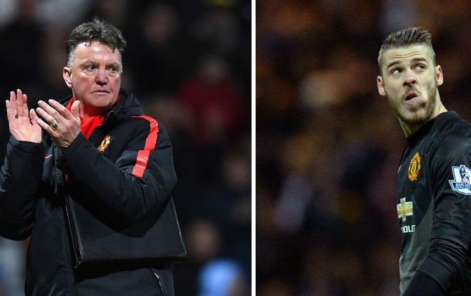 BẢN TIN Thể thao 19H: Van Gaal và học trò 'cạch mặt' nhau HLV Van Gaal và thủ thành David de Gea.