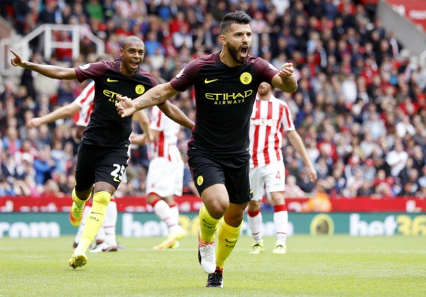 Stoke 1-4 Man City: Màu xanh đáng sợ Chiến thắng của Man City tối nay mang đậm dấu ấn của Aguero và Nolito.