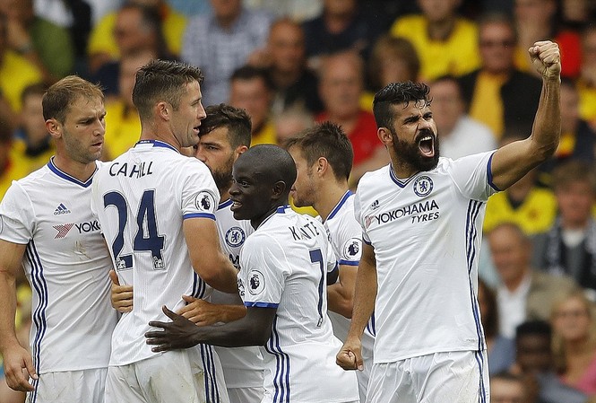 Chelsea ngược dòng ngoạn mục trước Watford Chelsea giành trọn 3 điểm sau cuộc ngược dòng ngoạn mục trước chủ nhà Watford.