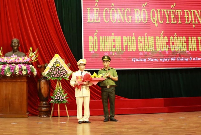 Quảng Nam có Phó Giám đốc công an mới Quảng Nam có Phó Giám đốc công an mới