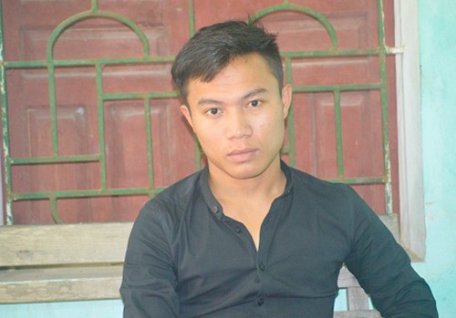 Nghi can giết người gửi lời chào trên Facebook trước khi đầu thú Nghi can Chính. Ảnh: C.A
