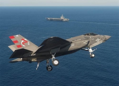 Phát hiện lỗi nguy hiểm của siêu tiêm kích F-35 Biến thể F-35C dành cho Hải quân Mỹ.