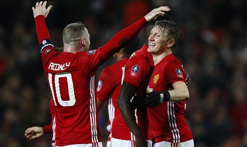 Schweinsteiger tỏa sáng, M.U thắng đậm ở FA Cup Schweinsteiger tỏa sáng, M.U thắng đậm ở FA Cup
