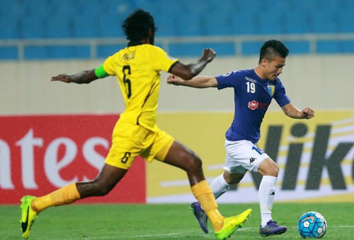 CLB Hà Nội thắng đậm tại AFC Cup 2017 CLB Hà Nội lấn lướt đối thủ và dễ dàng giành chiến thắng đậm. Ảnh: Ngọc Dung