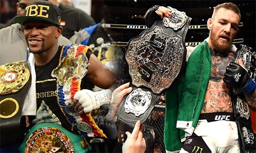 Thắng trận đấu nửa tỷ USD, võ sĩ giành đai kim cương Người thắng trận Mayweather - McGregor rất có thể sẽ được nhận một chiếc đai độc nhất vô nhị.