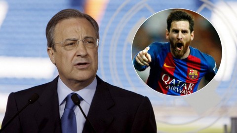 Chủ tịch Real: 'Chiêu mộ Messi chỉ là giấc mơ' Chủ tịch Real: 'Chiêu mộ Messi chỉ là giấc mơ'