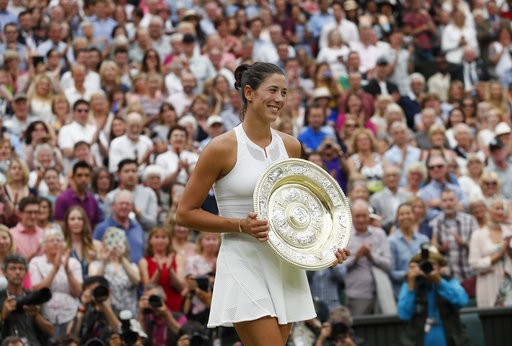 Garbine Muguruza lần đầu vô địch Wimbledon Garbine Muguruza lần đầu vô địch Wimbledon