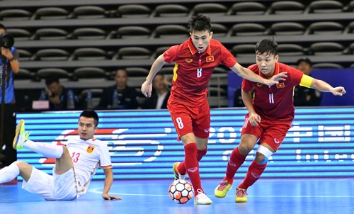 Tuyển futsal Việt Nam hạ Trung Quốc sau màn rượt đuổi tỷ số Tuyển futsal Việt Nam hạ Trung Quốc sau màn rượt đuổi tỷ số