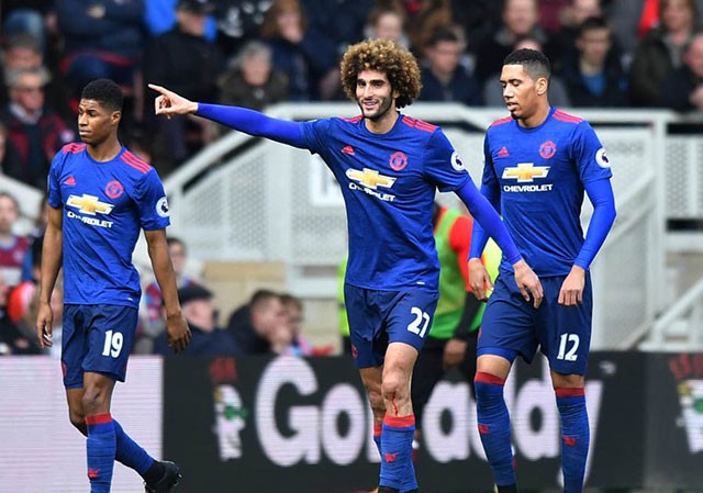 Sao M.U 'gà nhà bôi mặt đá nhau' ở World Cup 2018 Fellaini sẽ phải đối đầu với Smalling và Rashford tại World Cup 2018